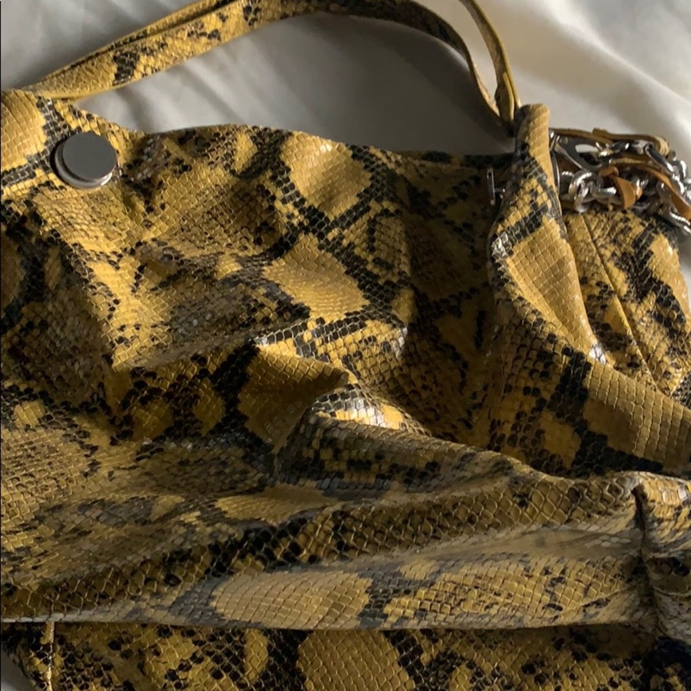 Elie Tahari snakeskin bag